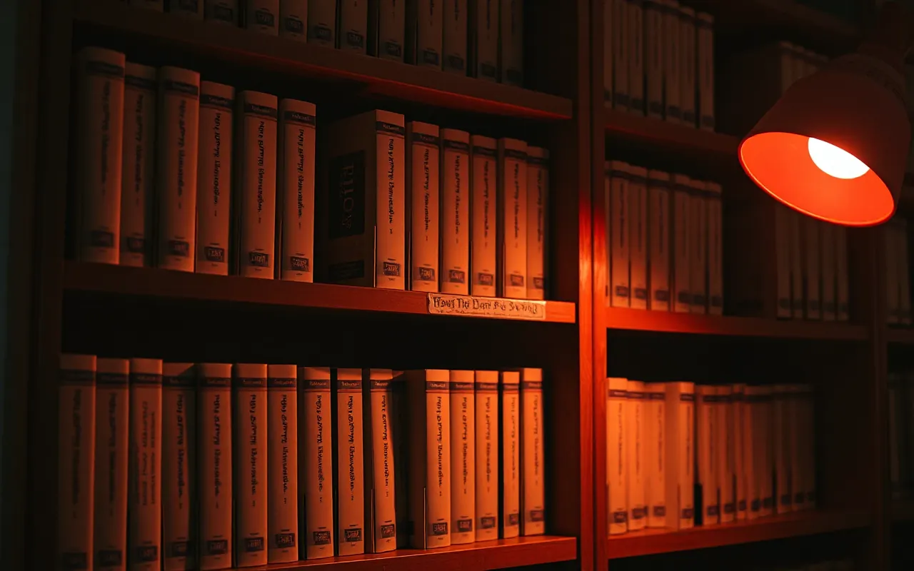 A library of technical manuals